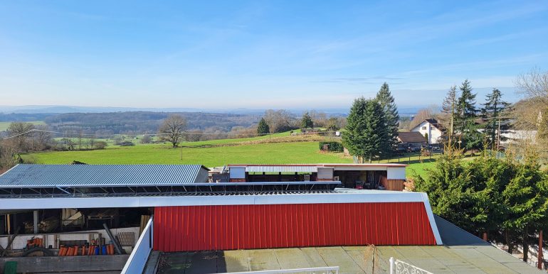 Aussicht vom Balkon