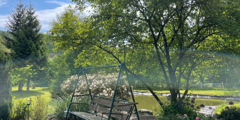 Ausblick von der Terrasse