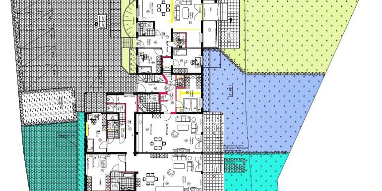 Lageplan mit Sondernutzungsrechten