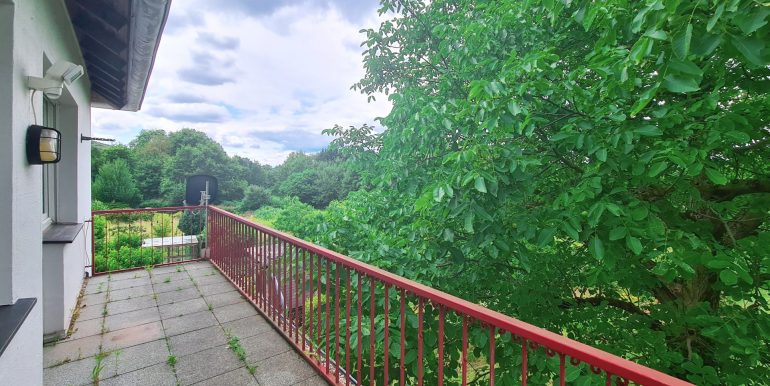 Balkon vor dem Schlafzimmer OG