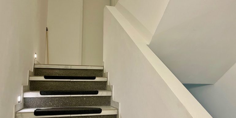 Treppe zum Schlafbereich