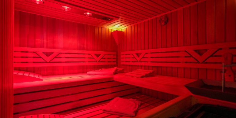 Wellnesbereich im Badezimmer