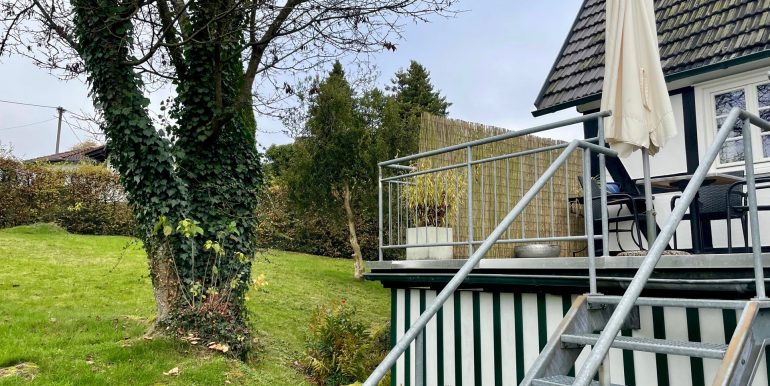 Treppe in den Garten